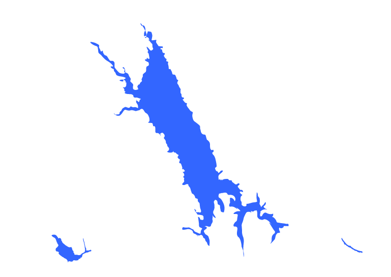 Lake Berryessa Map